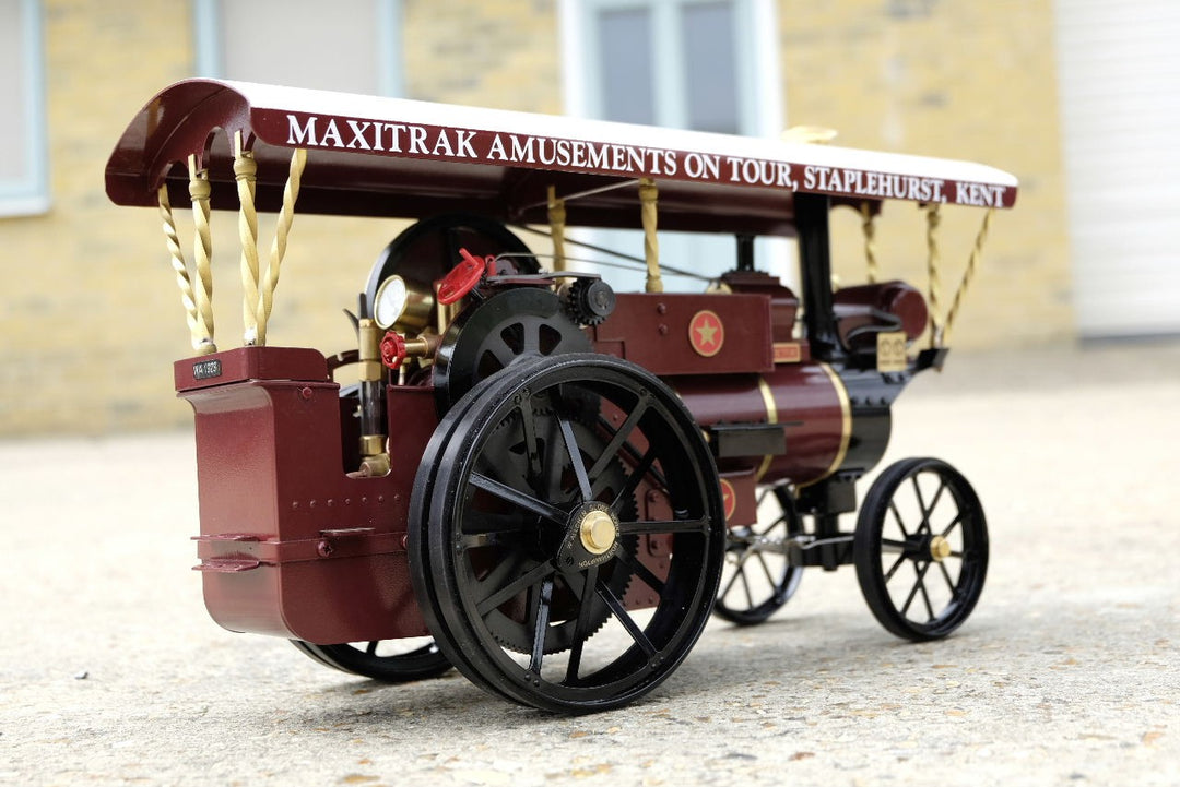 ALLCHIN 3/4" Scale Showman maroonrear left