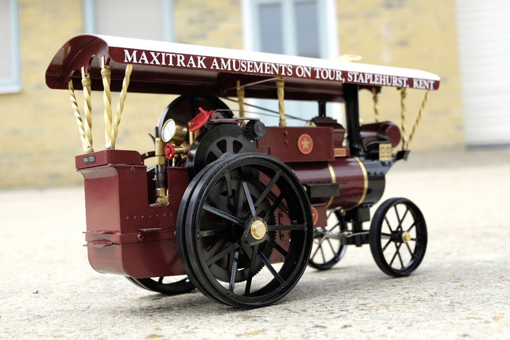 ALLCHIN 3/4" Scale Showman maroonrear left