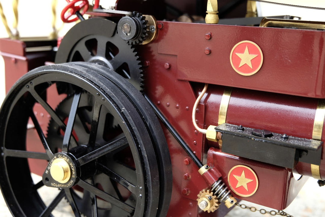 ALLCHIN 3/4" Scale Showman maroon motion work 
