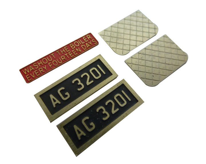 3/4" Allchin Plate Set