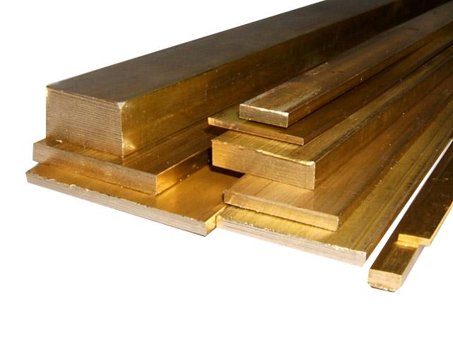 brass flat in a variety of sizes