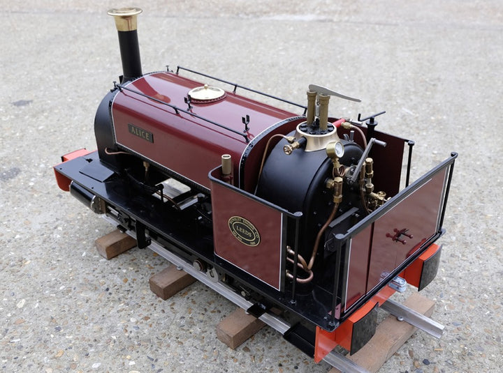 5" Quarry Hunslet "Alice" rear 