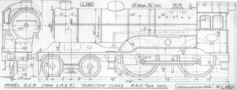 Gauge Great Central Director 4-4-0