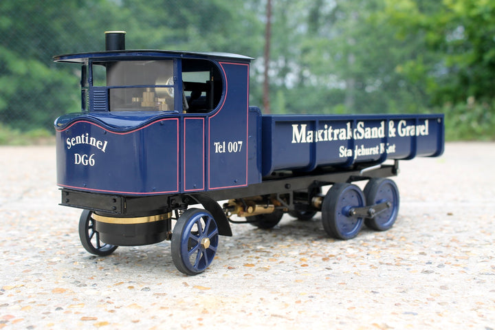 Sentinel  DG6 3/4" Scale Steam Lorry blue