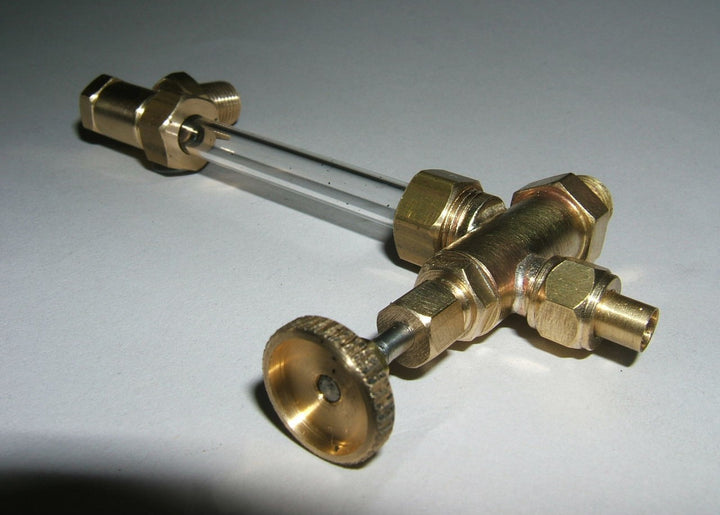 water gauge blowdown valve