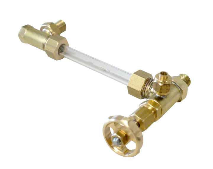 water gauge blowdown valve